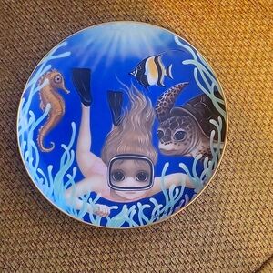 1991 Margaret Keane Franklin Mint plate